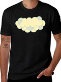 Cartoon Cloud Graphic Print T-Shirt