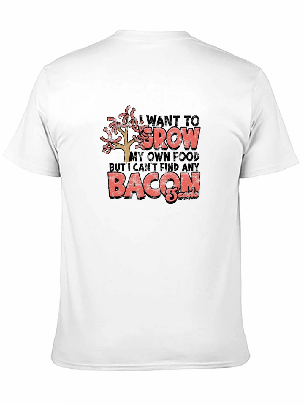 Funny Bacon Seeds Graphic Tee