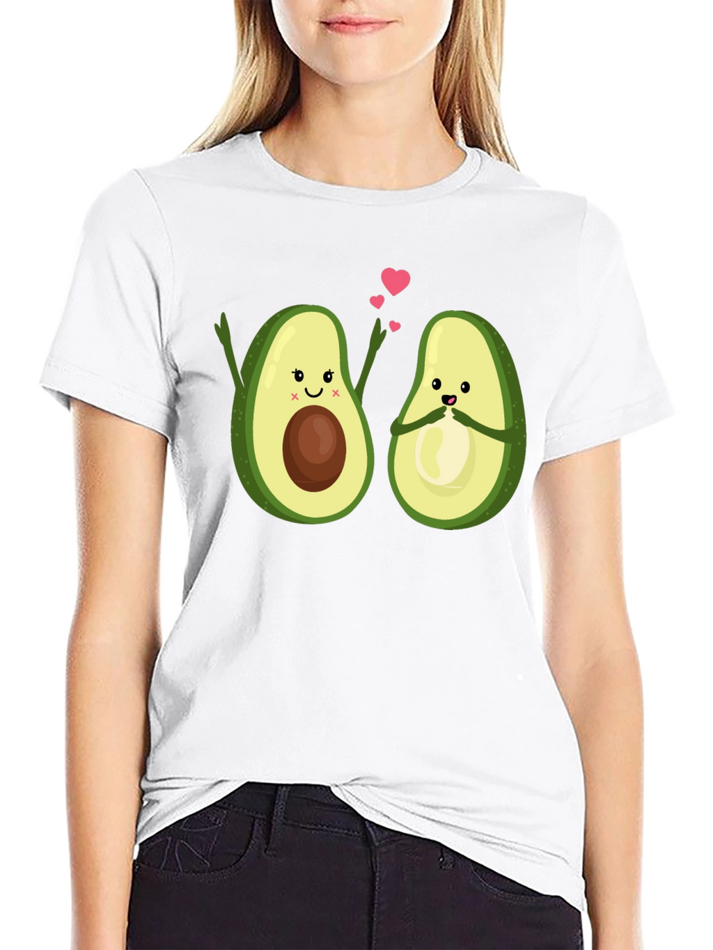 Avocado Love T-Shirt - Cute Graphic Tee