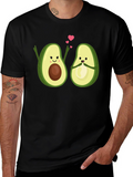 Avocado Love T-Shirt - Cute Graphic Tee