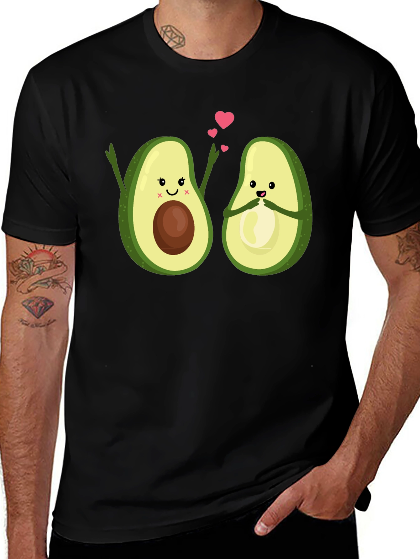 Avocado Love T-Shirt - Cute Graphic Tee
