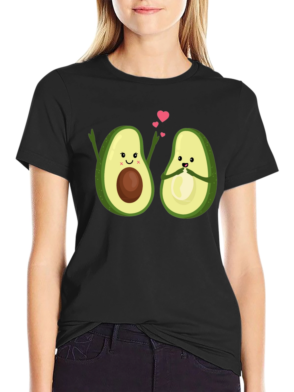 Avocado Love T-Shirt - Cute Graphic Tee