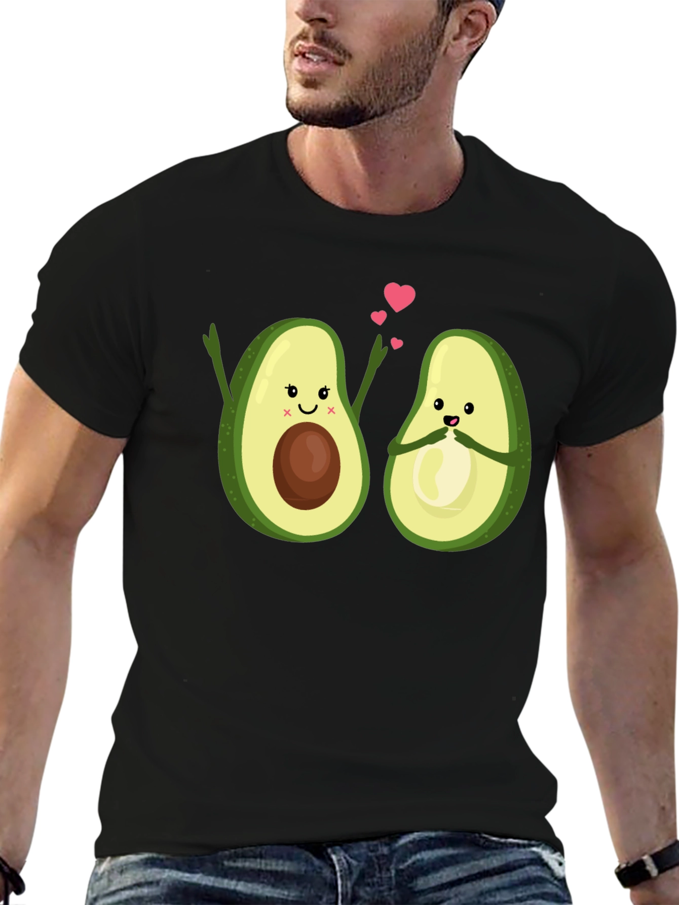 Avocado Love T-Shirt - Cute Graphic Tee