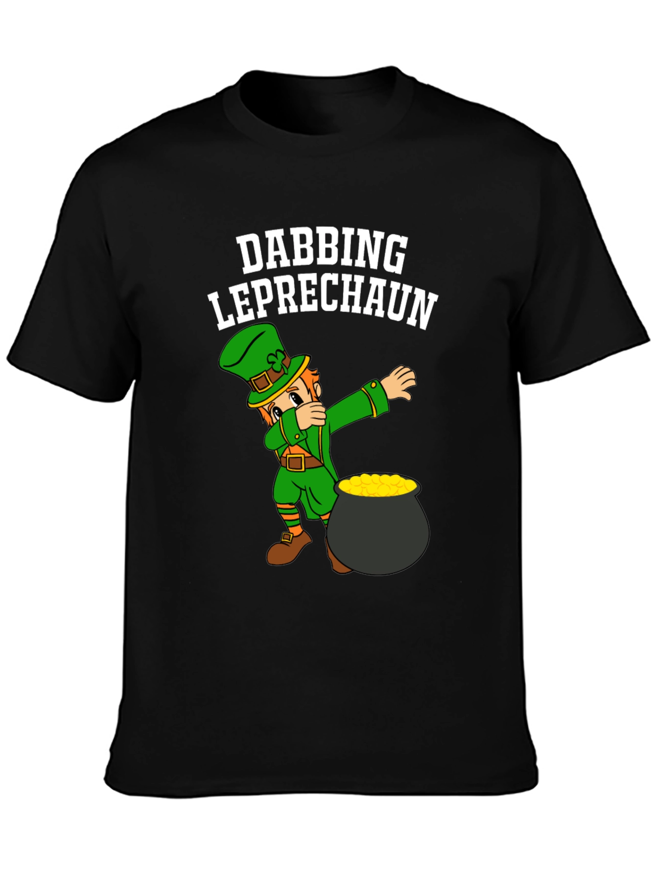 Dabbing Leprechaun St. Patricks Day T-Shirt