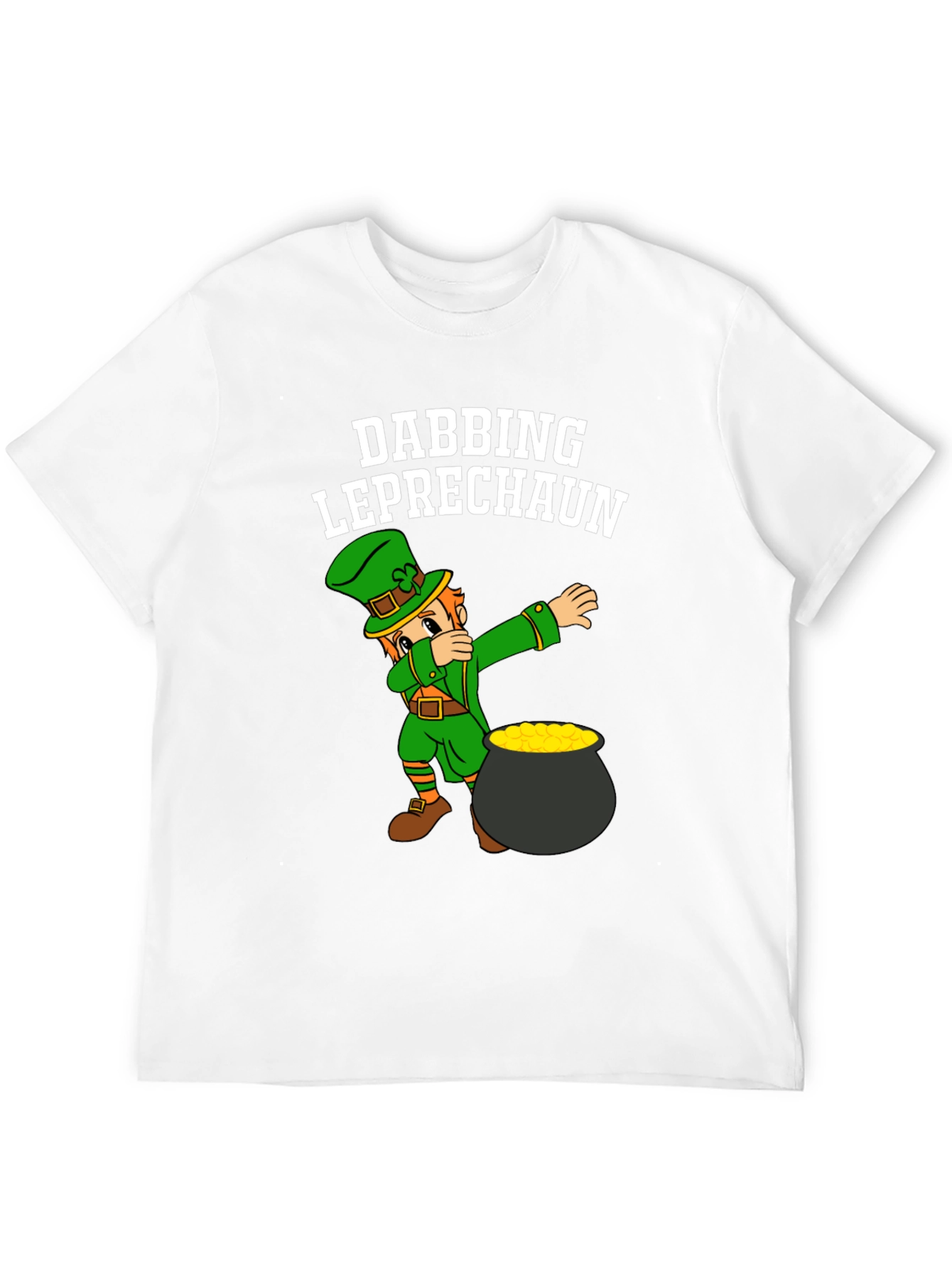 Dabbing Leprechaun St. Patricks Day T-Shirt