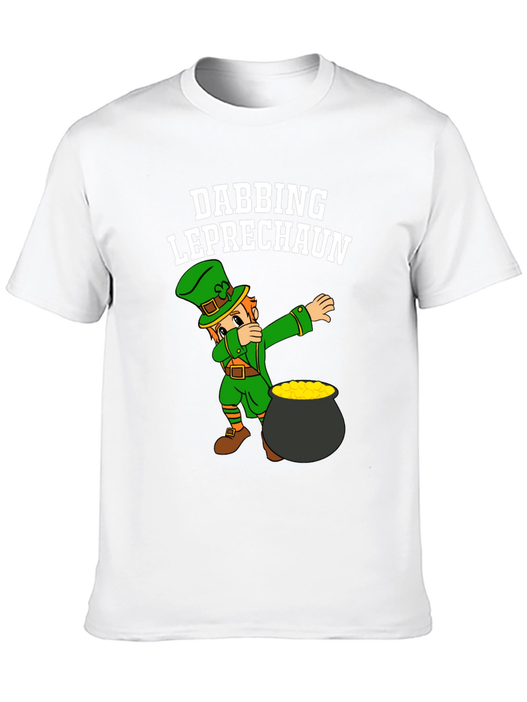 Dabbing Leprechaun St. Patricks Day T-Shirt