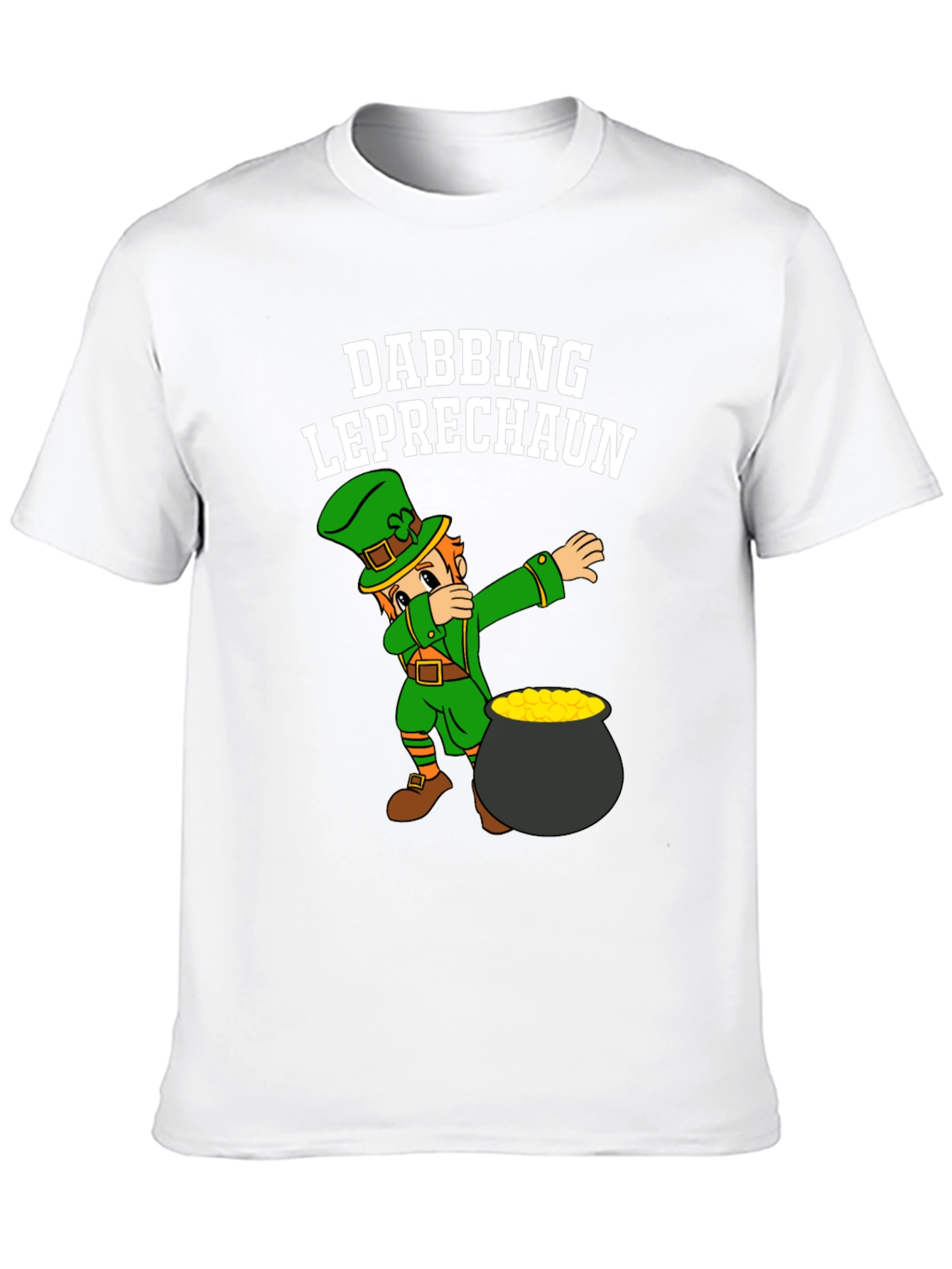 Dabbing Leprechaun St. Patricks Day T-Shirt