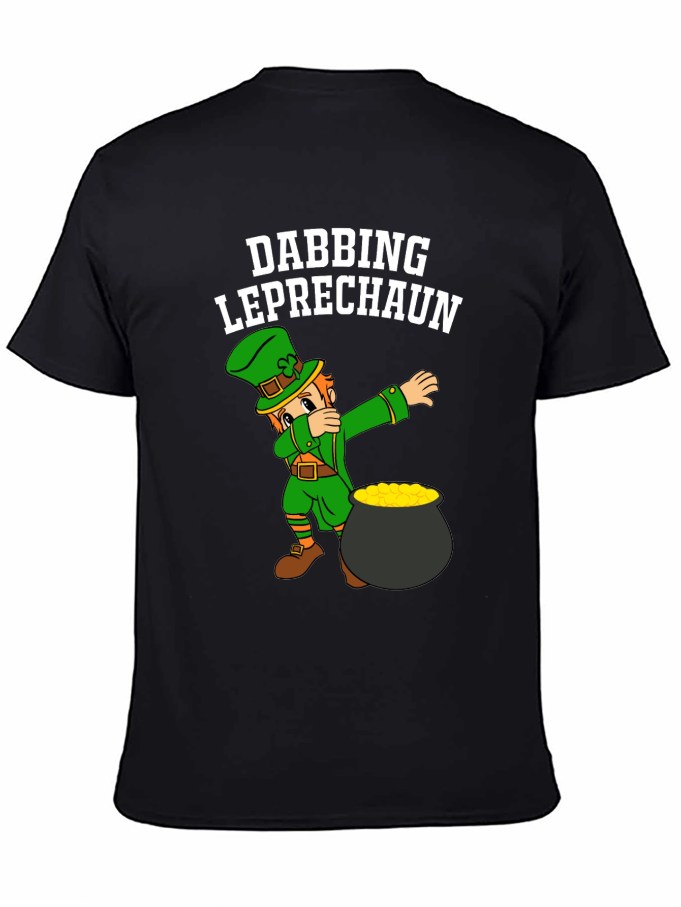 Dabbing Leprechaun St. Patricks Day T-Shirt