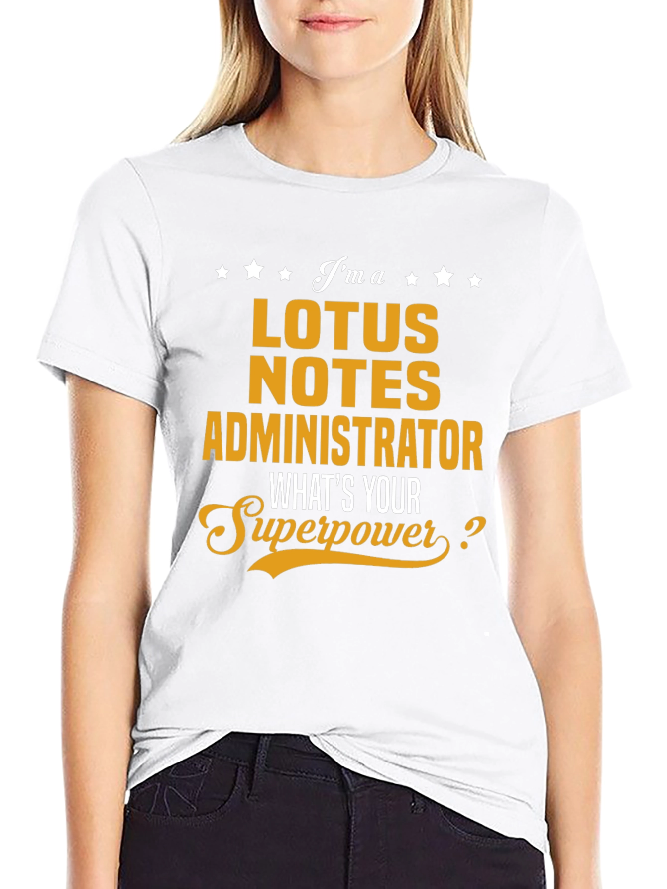 Lotus Notes Administrator Superpower T-Shirt