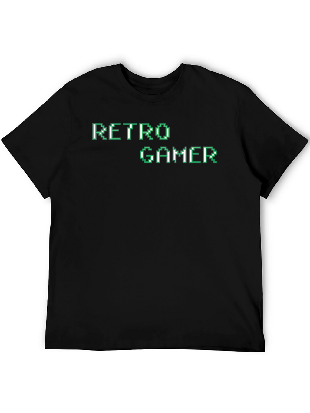 Retro Gamer T-Shirt - Pixelated Style
