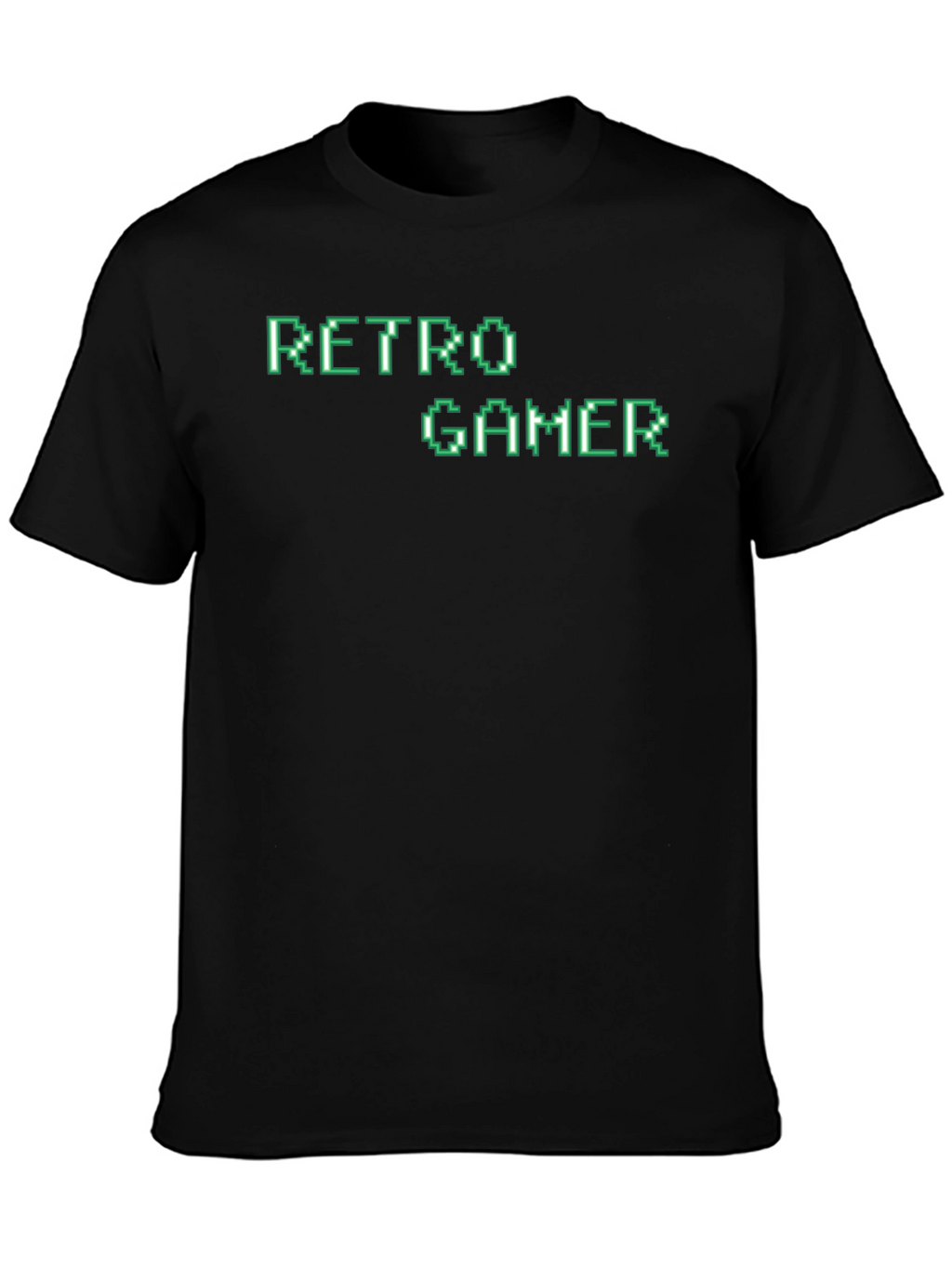 Retro Gamer T-Shirt - Pixelated Style