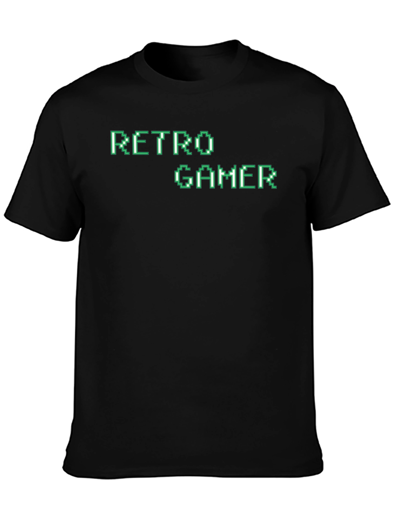 Retro Gamer T-Shirt - Pixelated Style