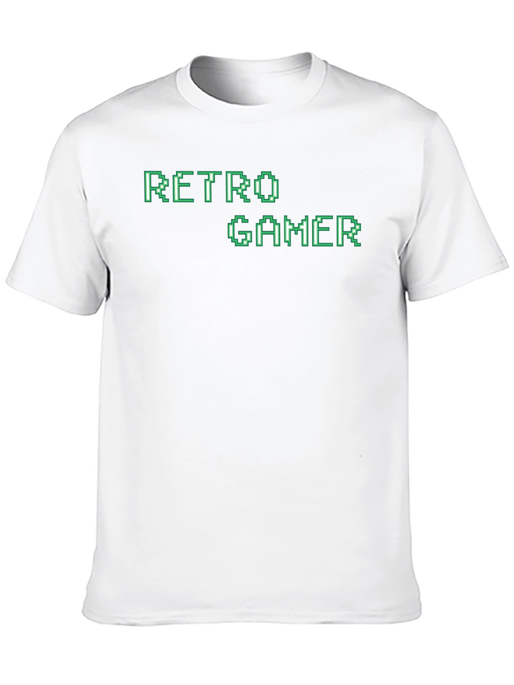 Retro Gamer T-Shirt - Pixelated Style