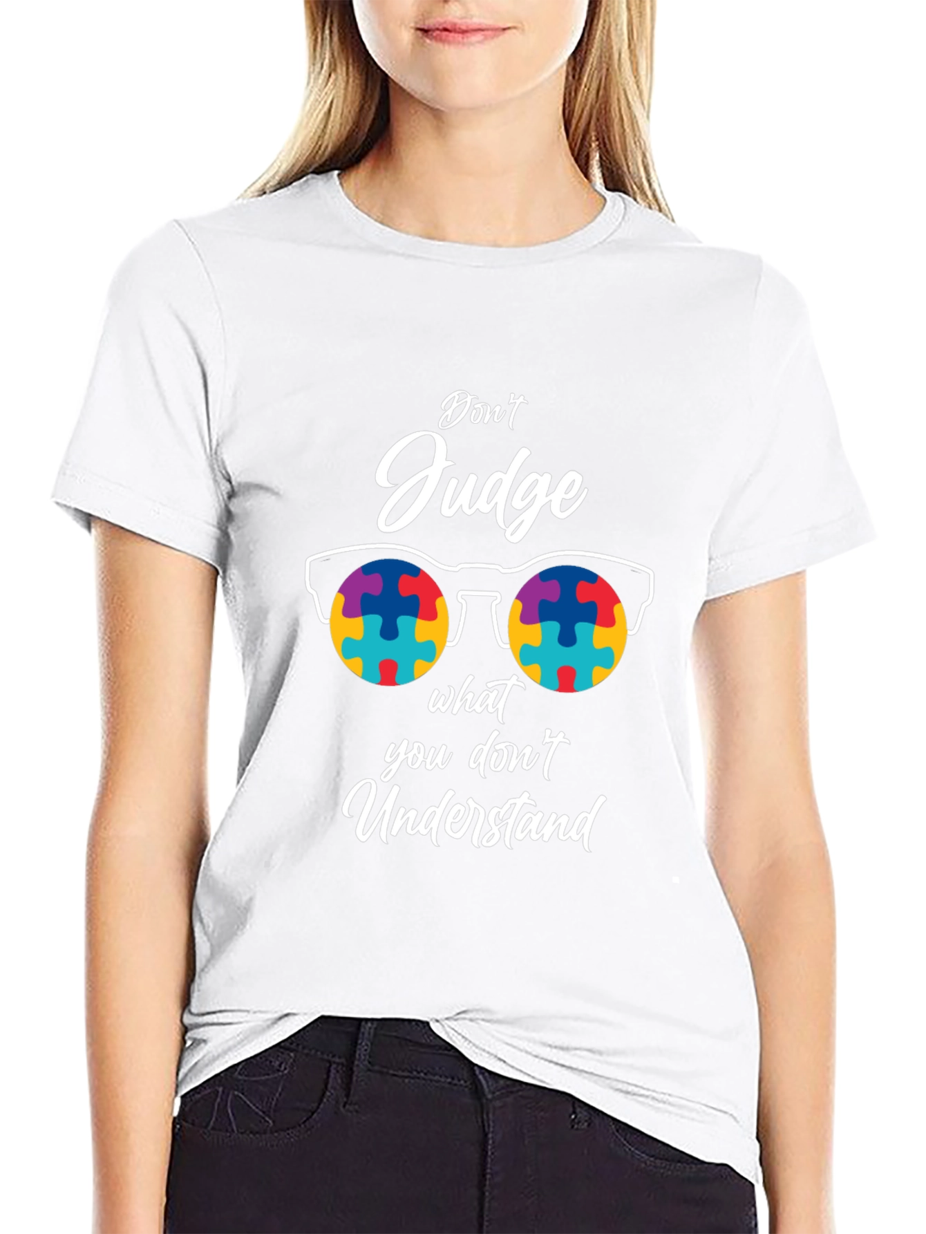 Dont Judge Autism Awareness T-Shirt