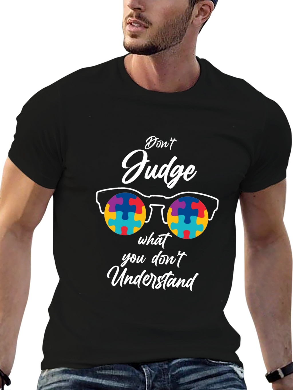 Dont Judge Autism Awareness T-Shirt