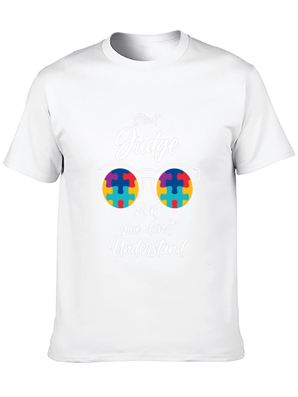 Dont Judge Autism Awareness T-Shirt