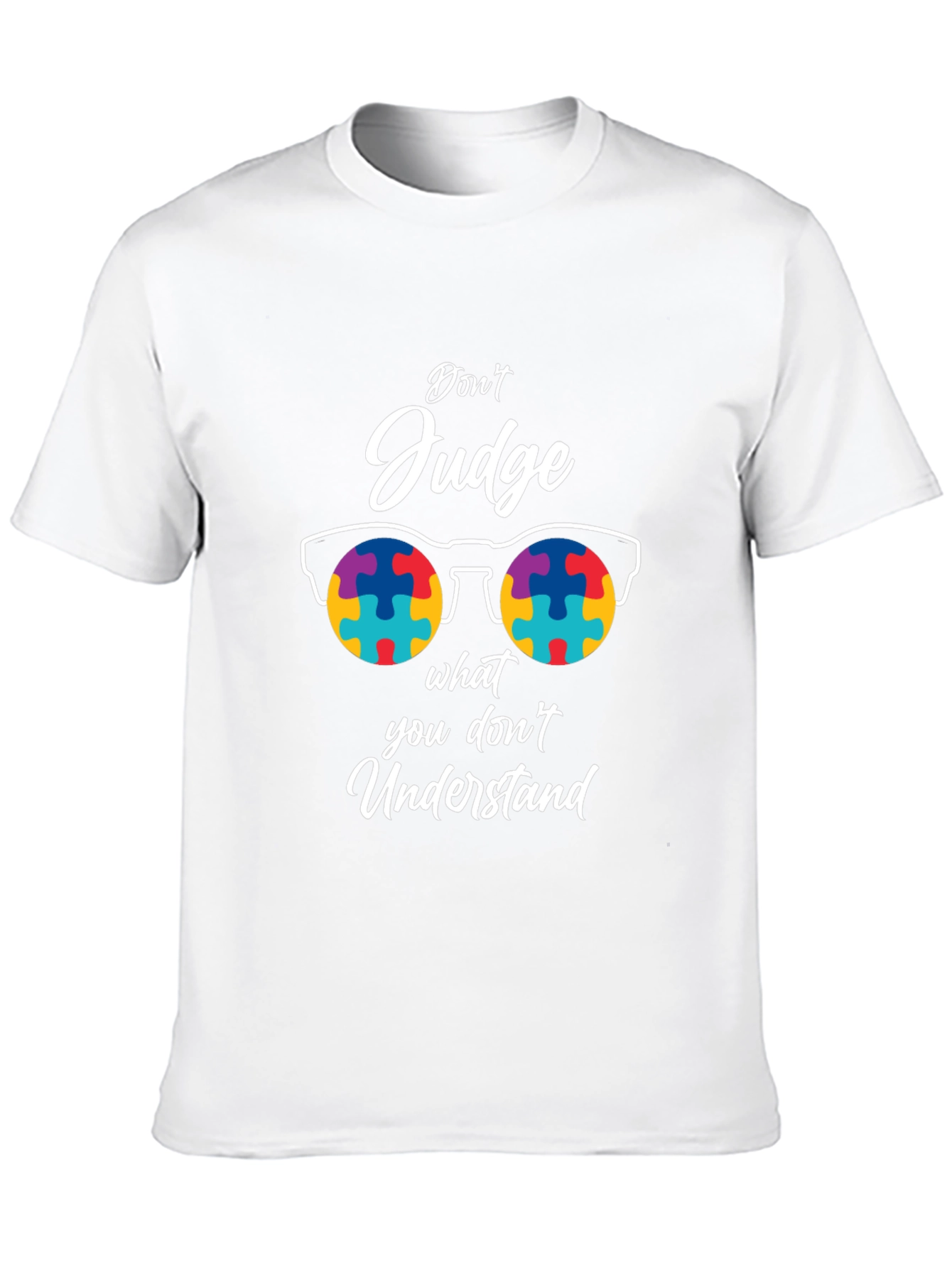 Dont Judge Autism Awareness T-Shirt