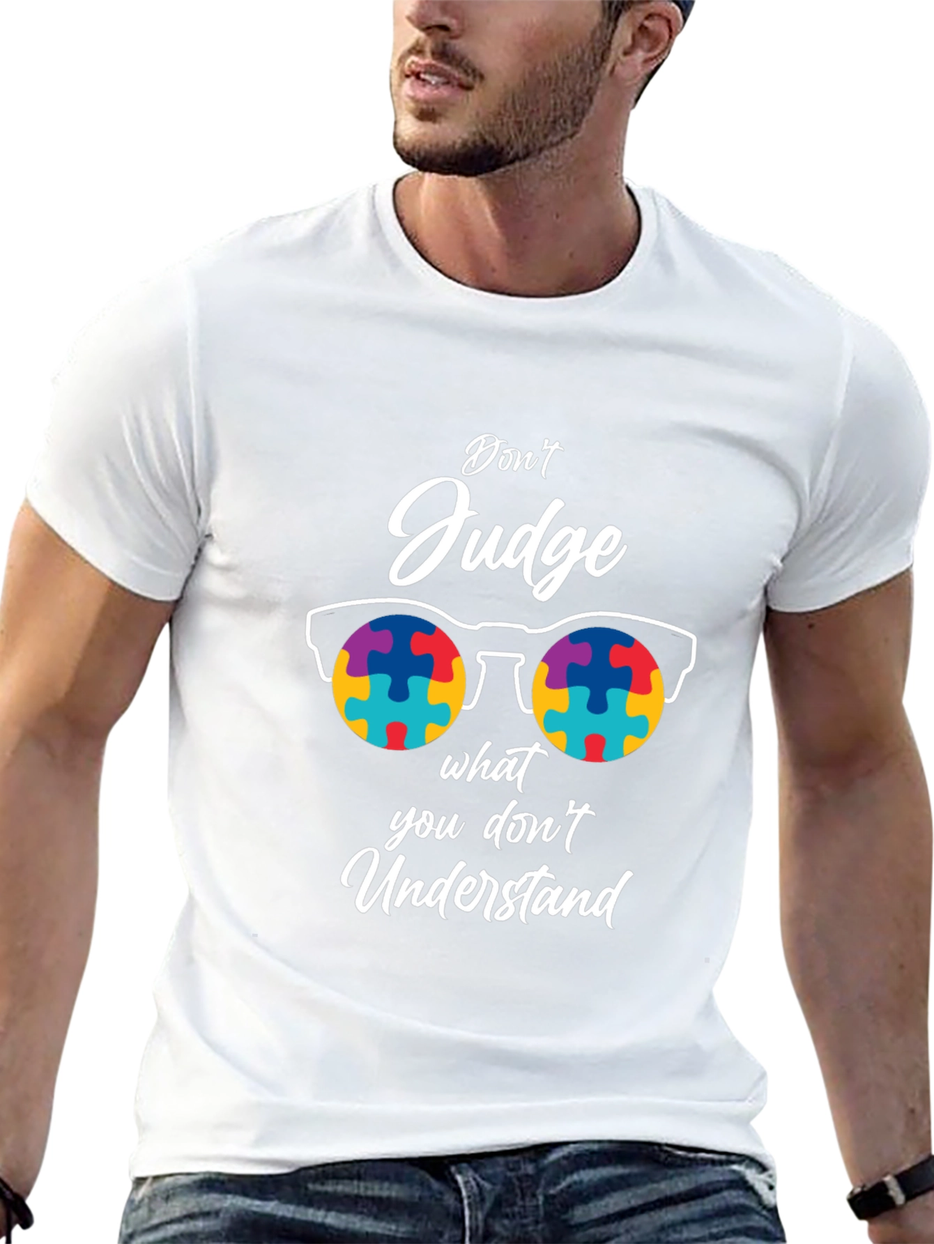 Dont Judge Autism Awareness T-Shirt