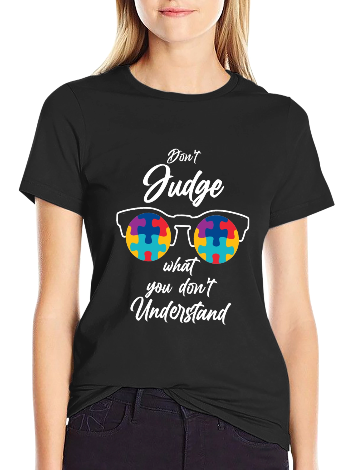 Dont Judge Autism Awareness T-Shirt