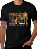 Metal Show Band T-Shirt - Rock n Roll Style