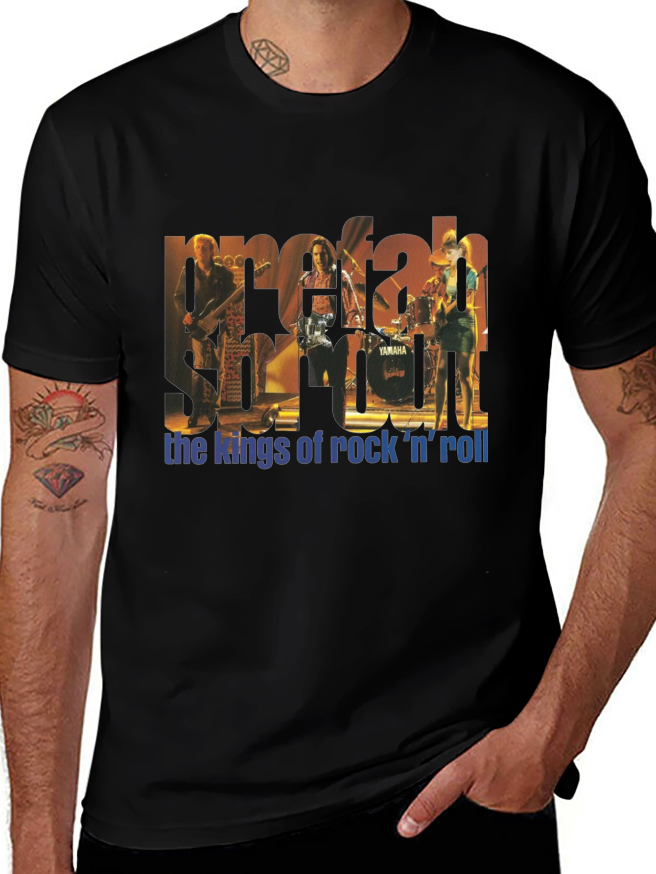 Metal Show Band T-Shirt - Rock n Roll Style