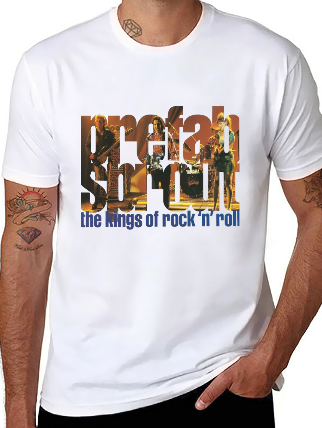 Metal Show Band T-Shirt - Rock n Roll Style