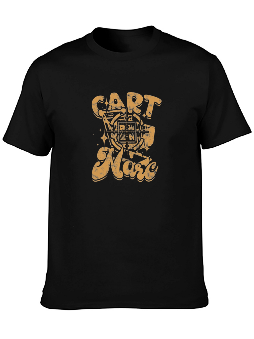 Cart Narc Black Graphic Tee