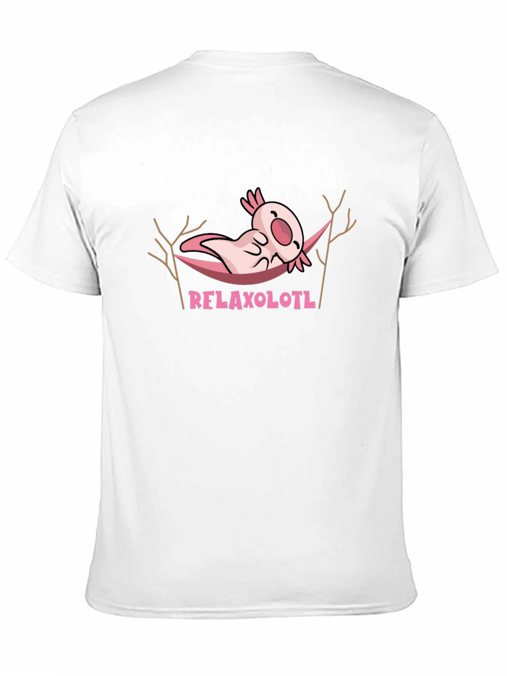 Relaxolotl T-Shirt - Funny Axolotl Hammock Tee