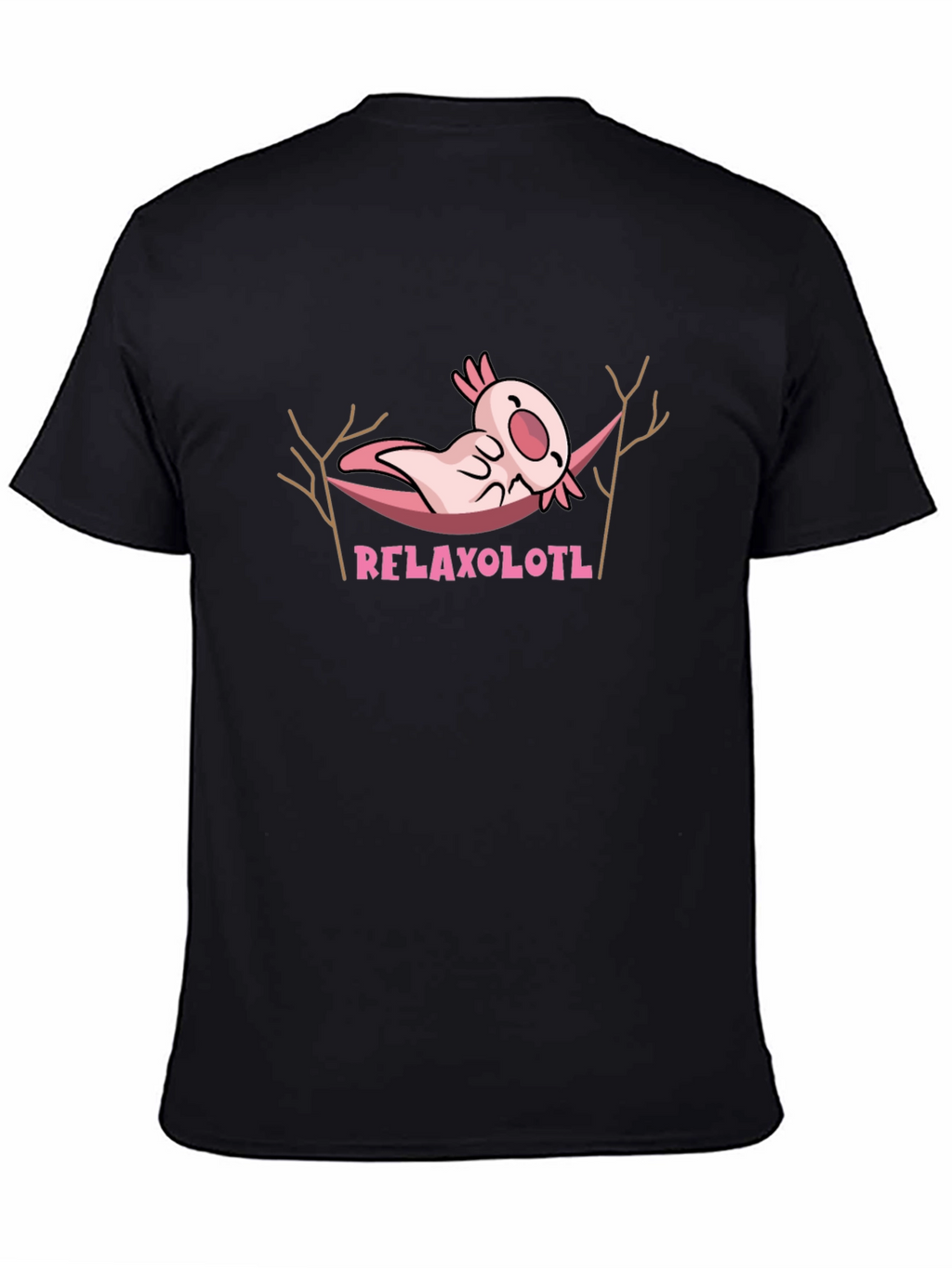Relaxolotl T-Shirt - Funny Axolotl Hammock Tee