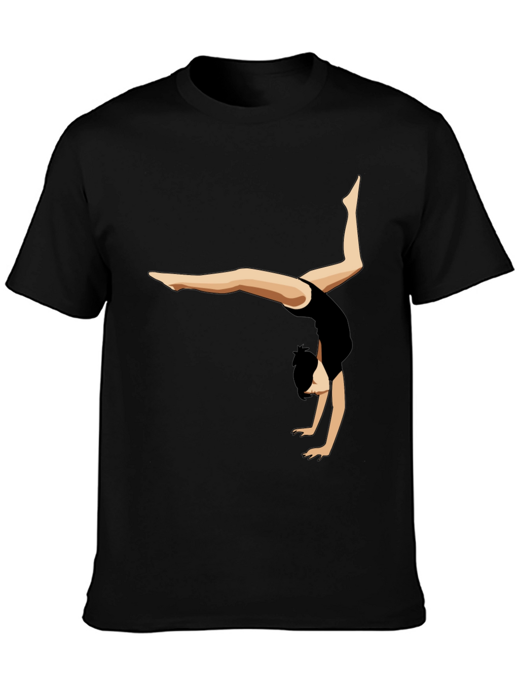 Gymnast Silhouette Graphic Tee
