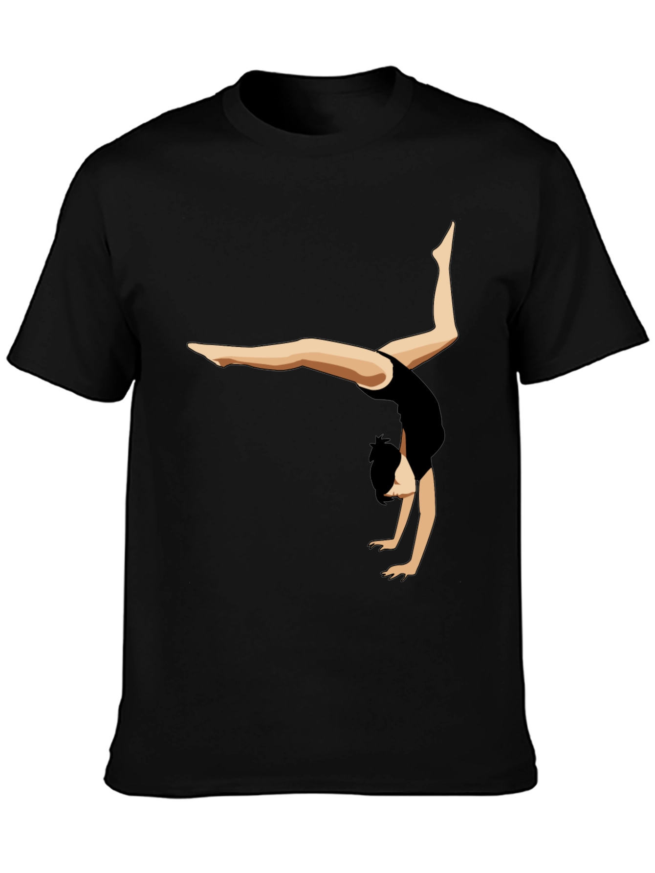 Gymnast Silhouette Graphic Tee