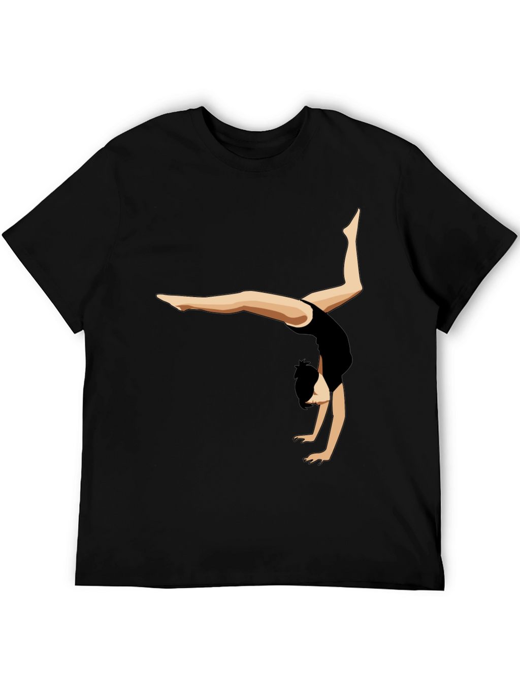 Gymnast Silhouette Graphic Tee