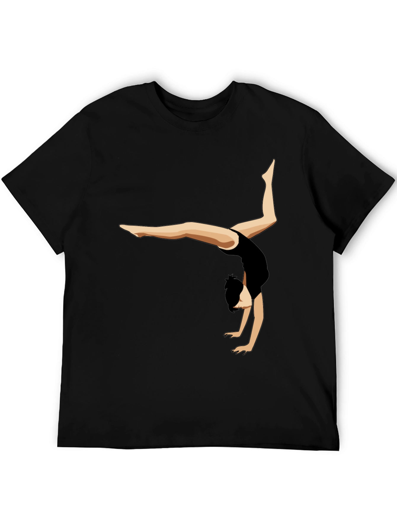 Gymnast Silhouette Graphic Tee