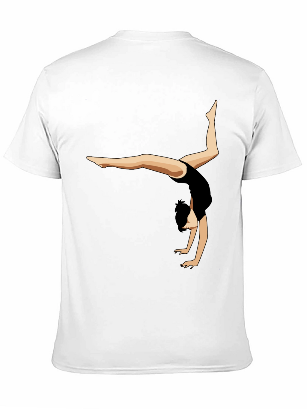 Gymnast Silhouette Graphic Tee