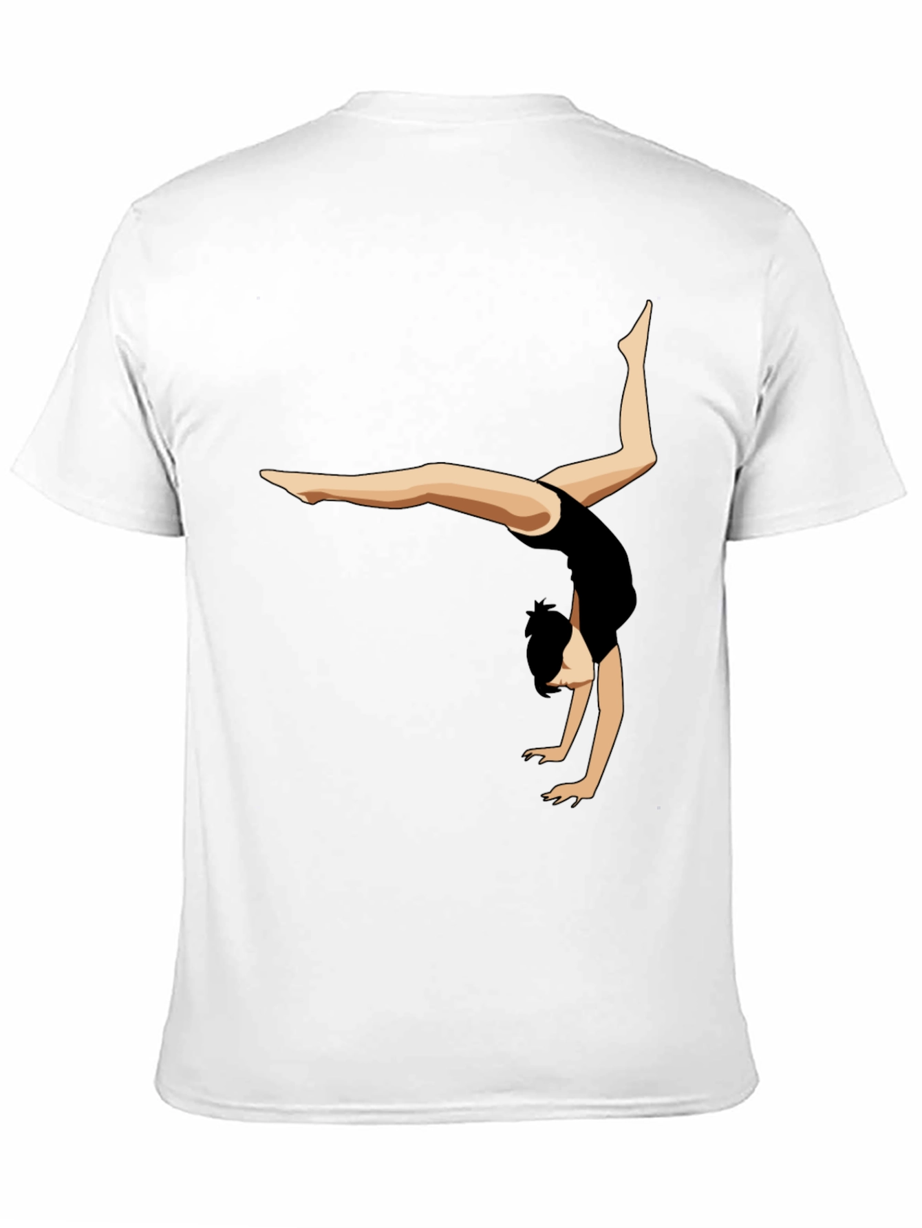 Gymnast Silhouette Graphic Tee