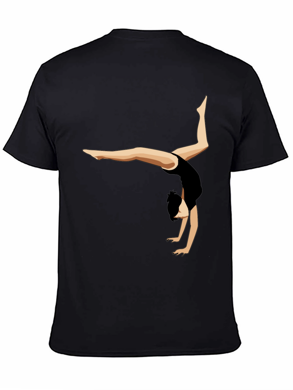 Gymnast Silhouette Graphic Tee