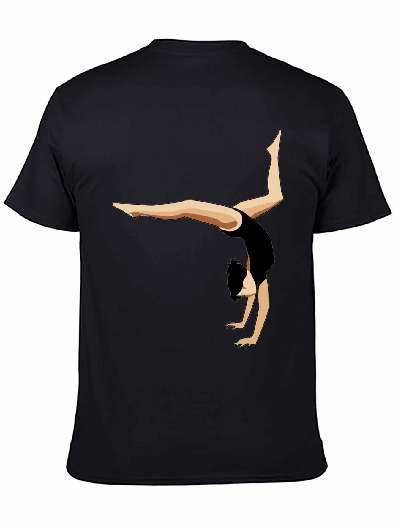 Gymnast Silhouette Graphic Tee