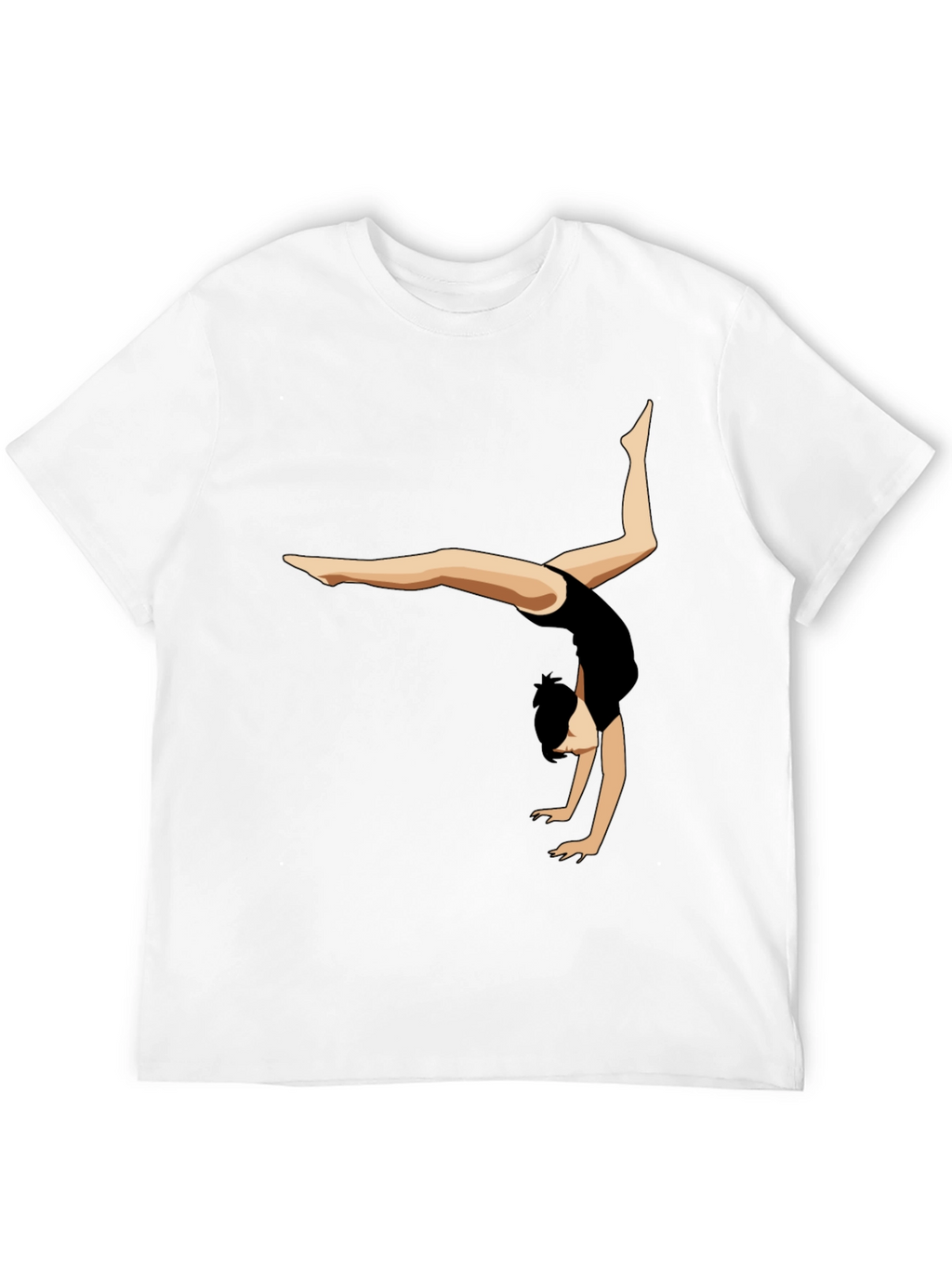 Gymnast Silhouette Graphic Tee
