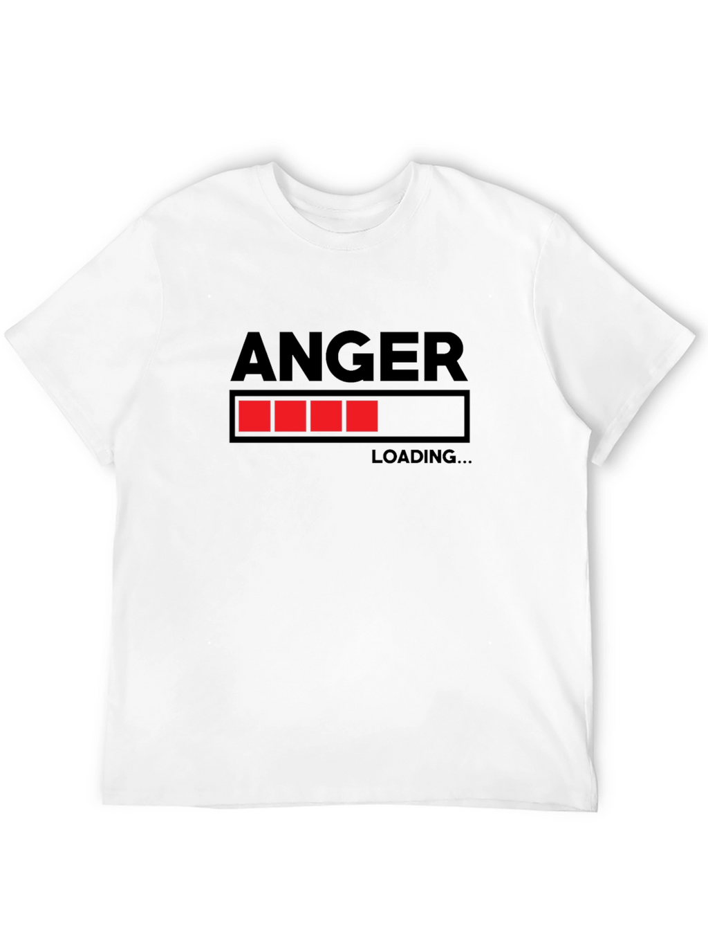 Anger Loading T-Shirt - Funny Graphic Tee