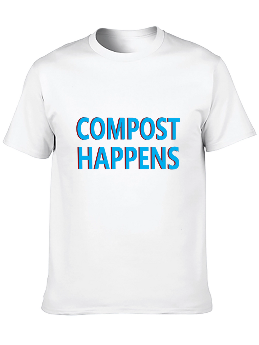 Compost Happens Graphic Tee - Black
