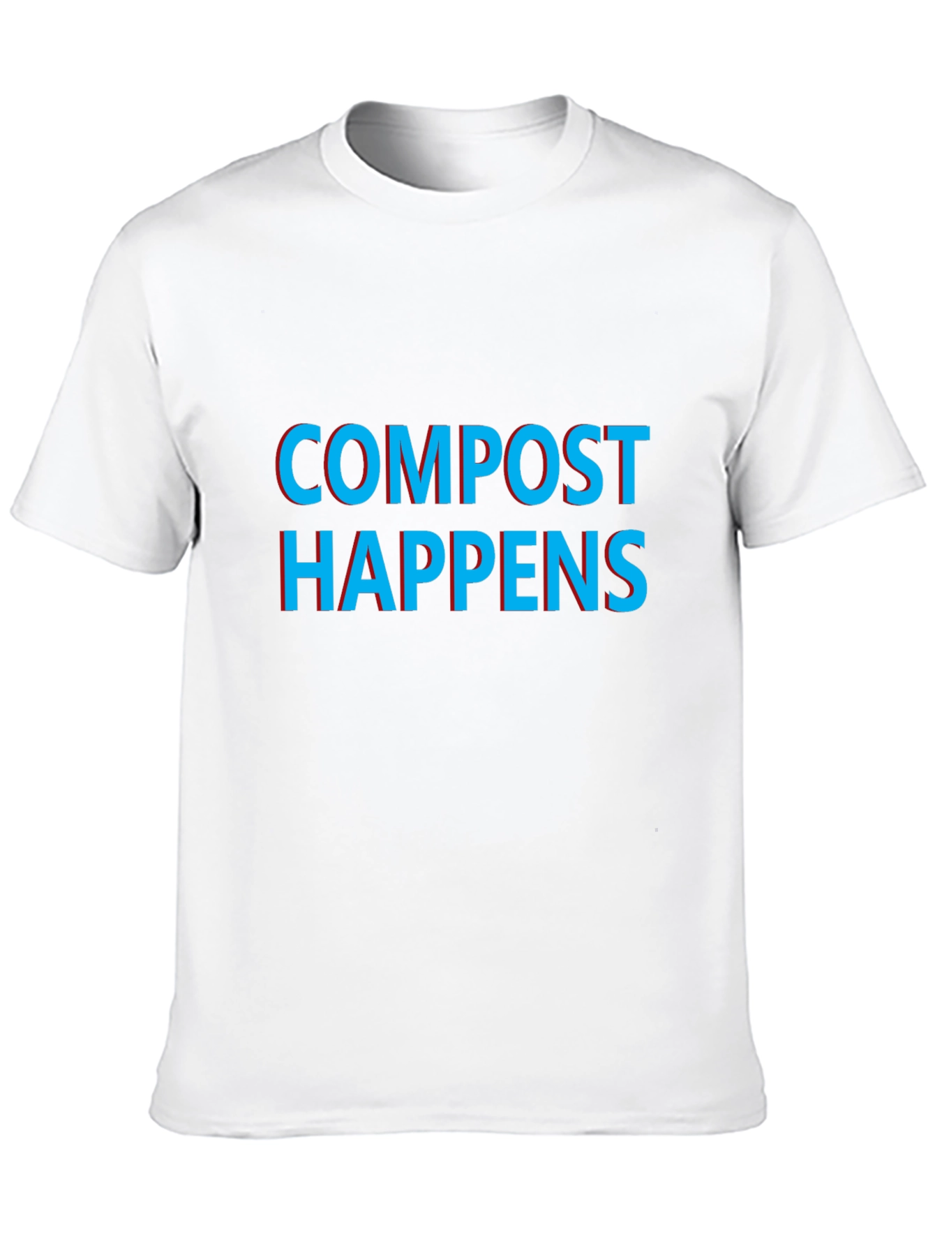Compost Happens Graphic Tee - Black