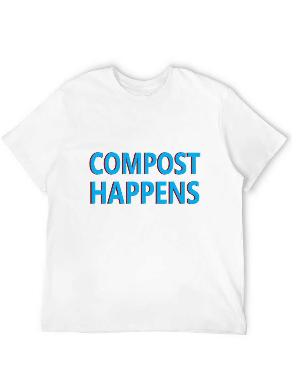 Compost Happens Graphic Tee - Black
