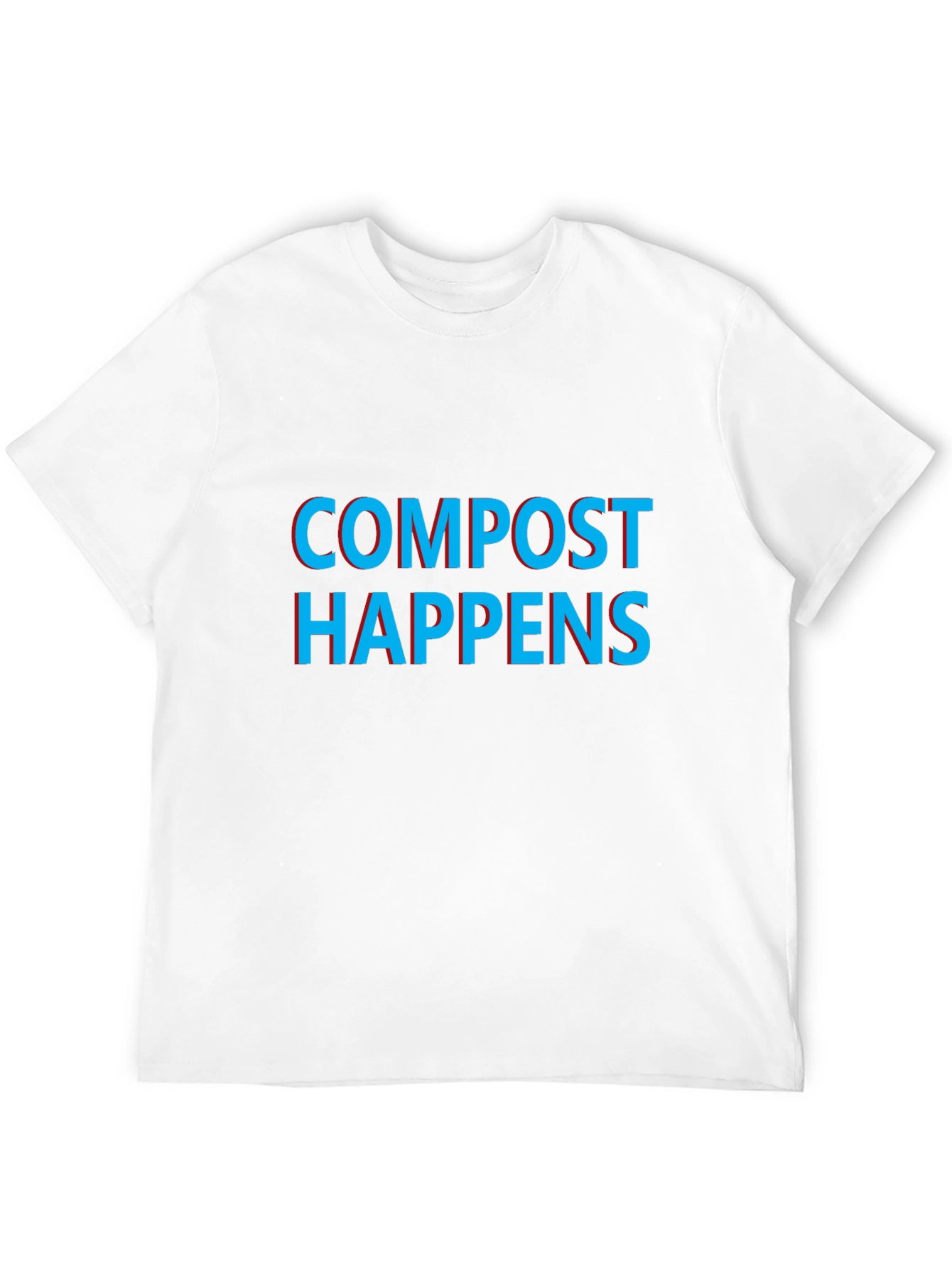Compost Happens Graphic Tee - Black