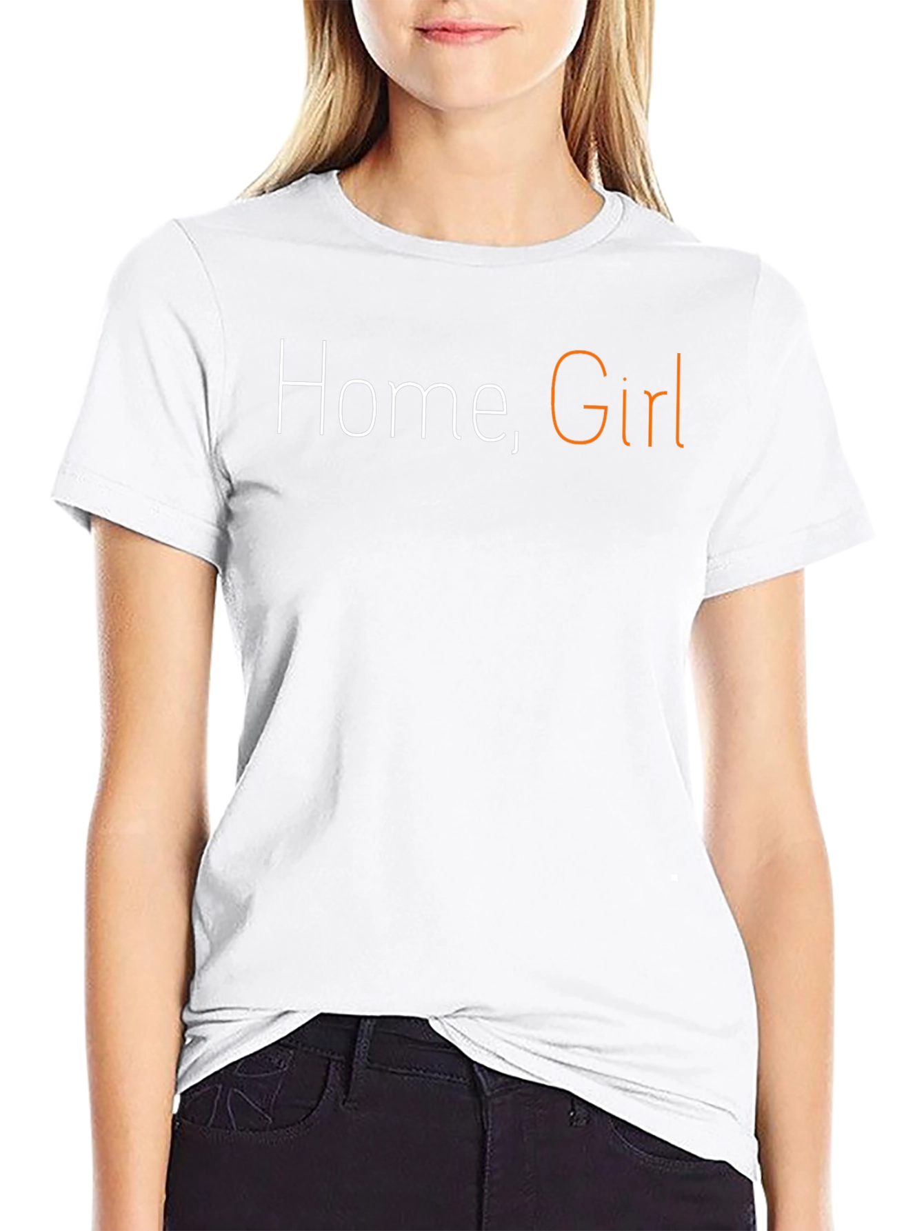 Home Girl Graphic Tee - Casual Comfort
