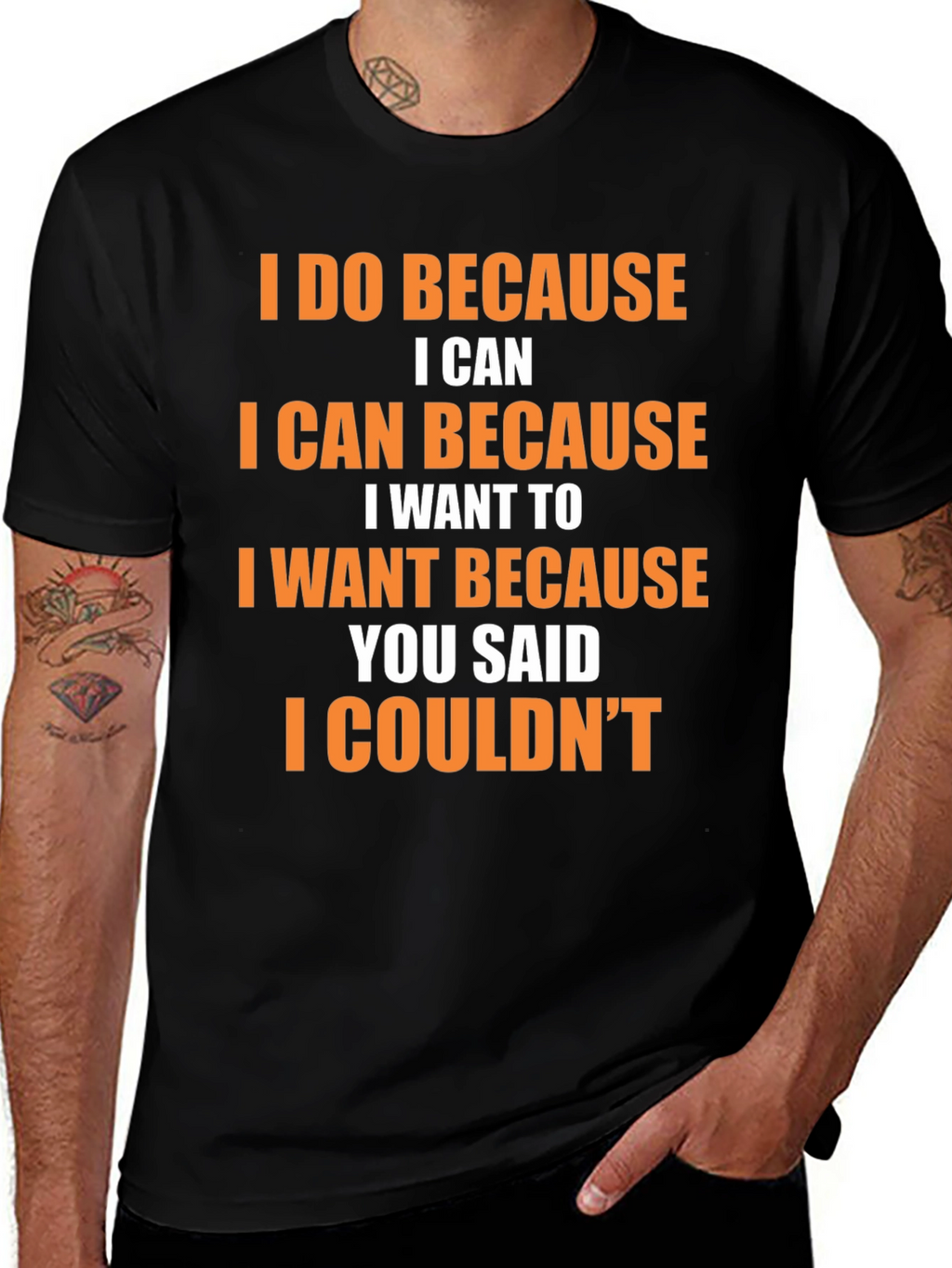 Motivational Statement Graphic T-Shirt