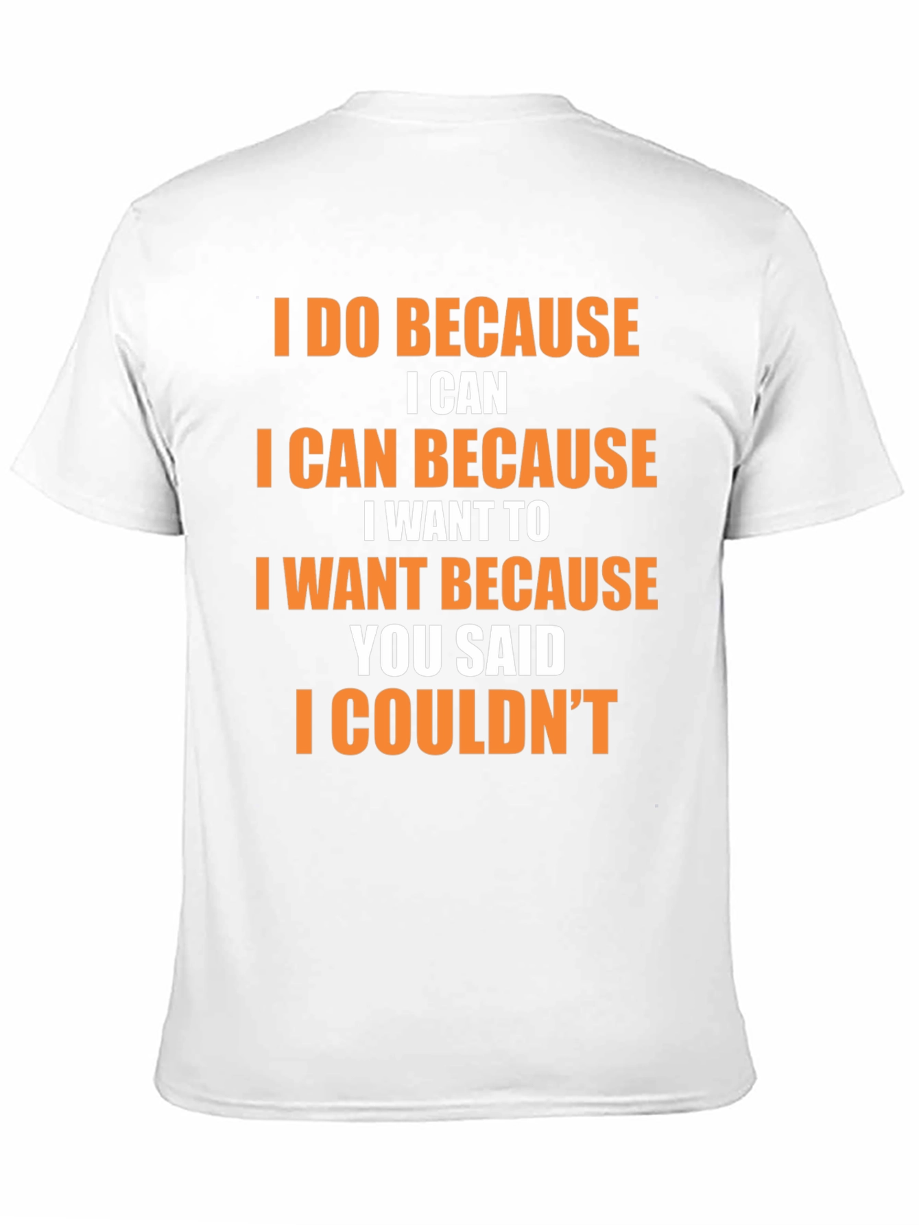 Motivational Statement Graphic T-Shirt