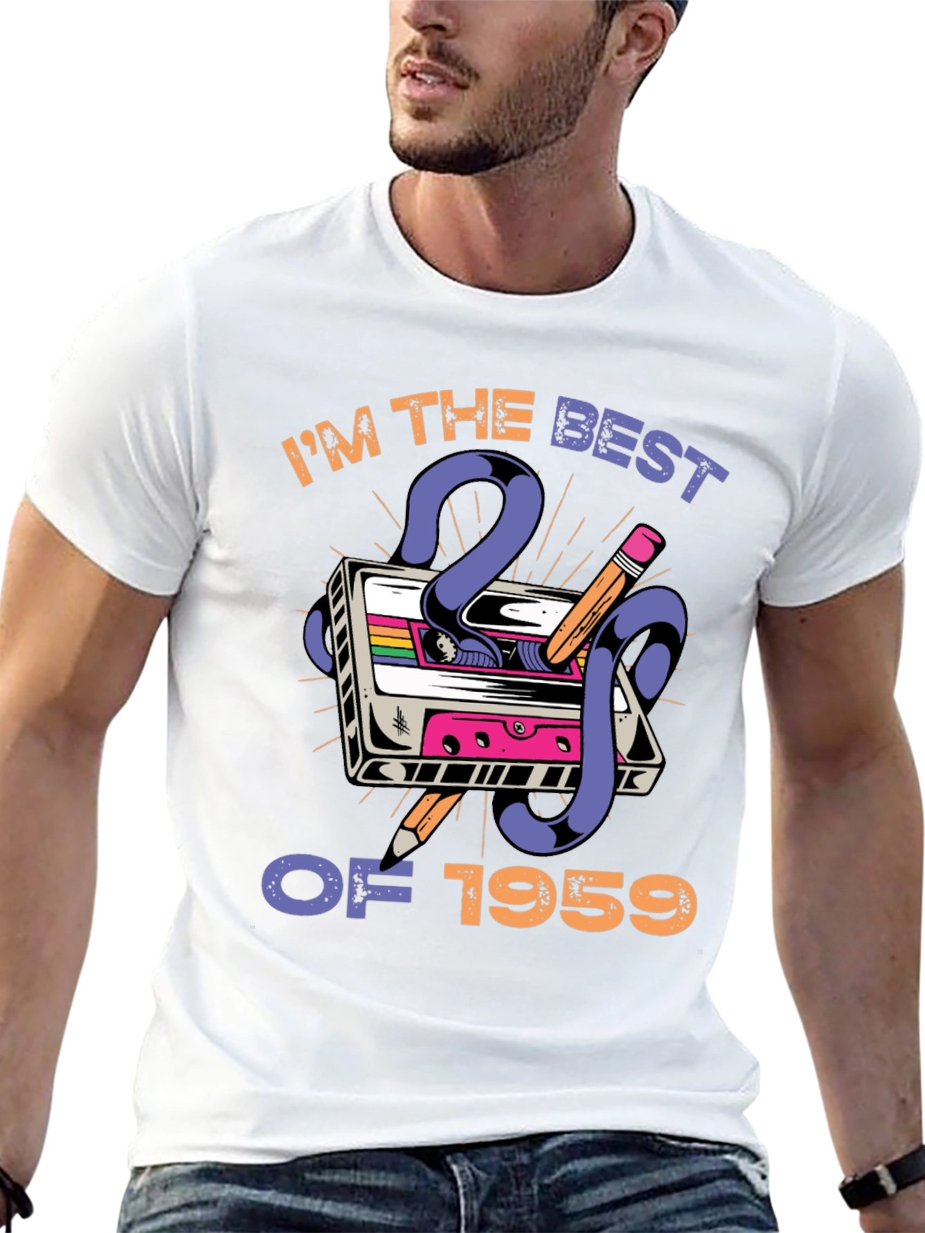 Best of 1959 Cassette Tape Graphic T-Shirt