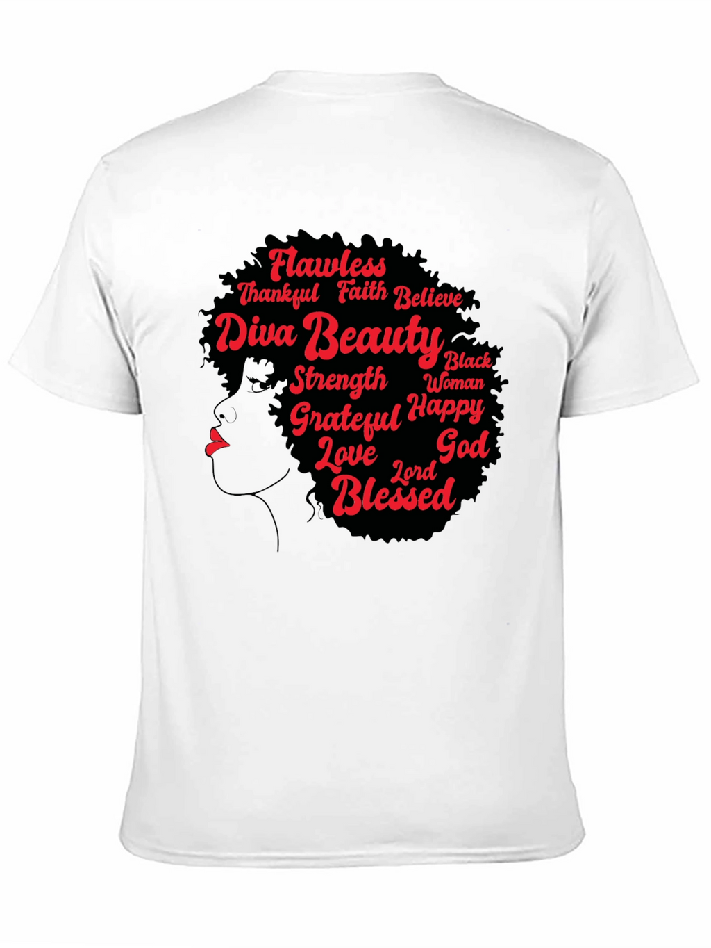 Diva Beauty Graphic Tee - Black T-Shirt