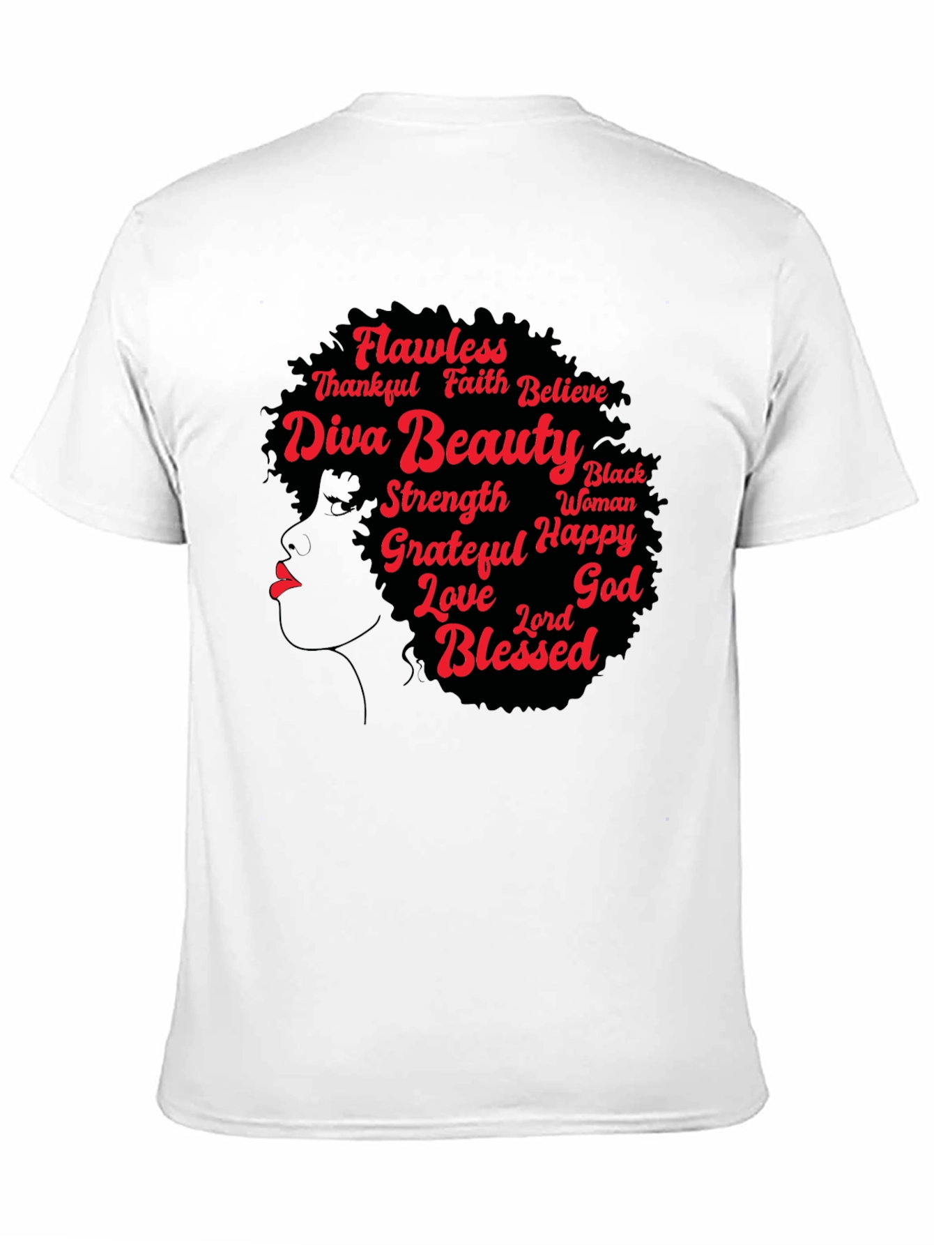 Diva Beauty Graphic Tee - Black T-Shirt