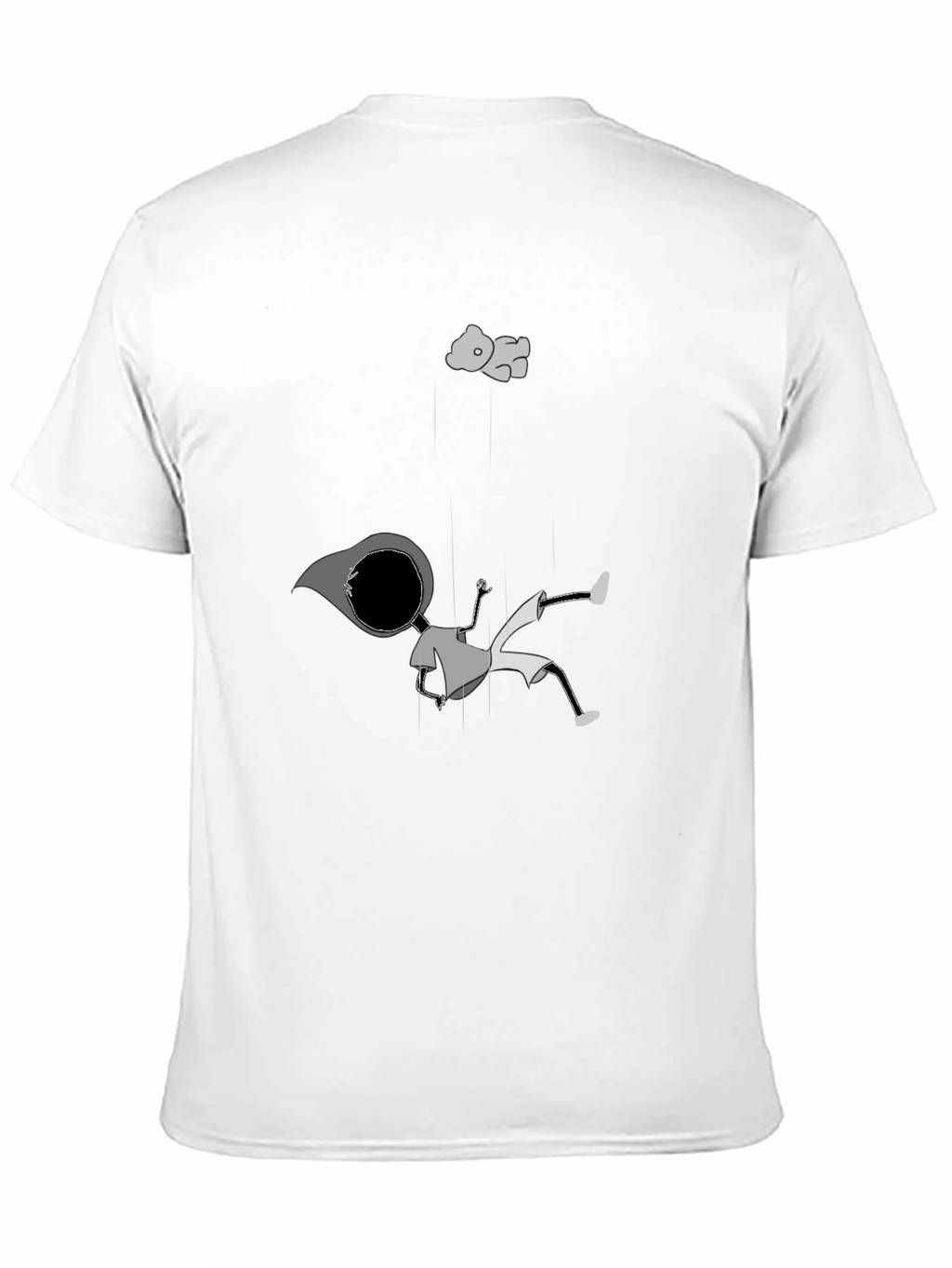 Dreamy Falling Boy T-Shirt - Unique Graphic Tee